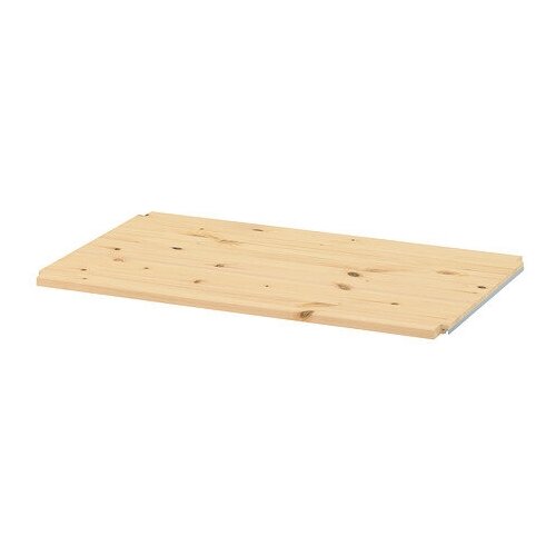 Полка деревянная съемная для стеллажей и систем хранения IKEA Ivar (ширина 83 см, глубина 50 см), 83*50