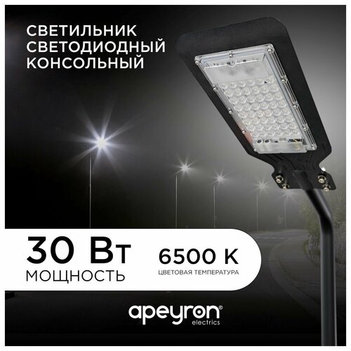 Светодиодный консольный светильник с КСС 