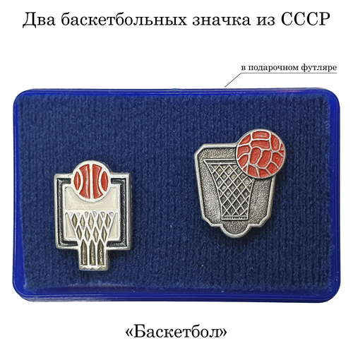 Два винтажных коллекционных значка 