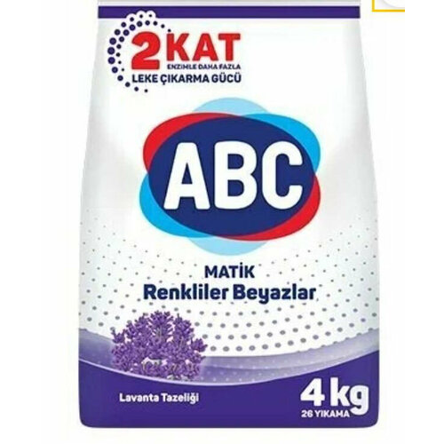 Стиральный порошок ABC Лаванда, 4кг