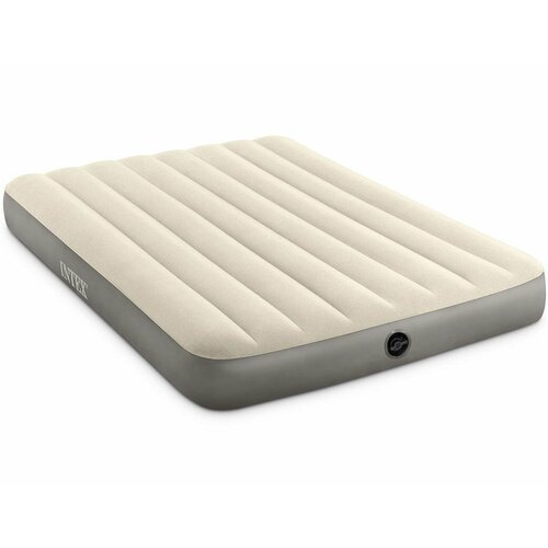 Полуторный надувной матрас Intex Deluxe Single-High Airbed (Full), 137х191х25 см