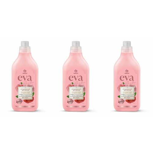 Grass кондиционер для белья eva sensitive концентрированный 1л, 3 уп