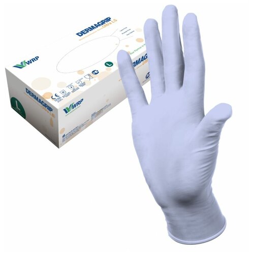 Смотровые перчатки DERMAGRIP ULTRA LS, нитрил, 200 штук, размер L CT0000000549