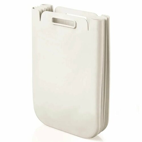 Корзина для белья складная eco packly, белая