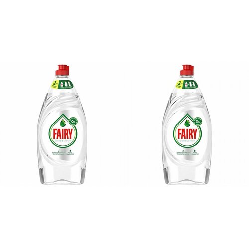 Fairy Средство для мытья посуды Pure&Clean, 450 мл, 2 шт