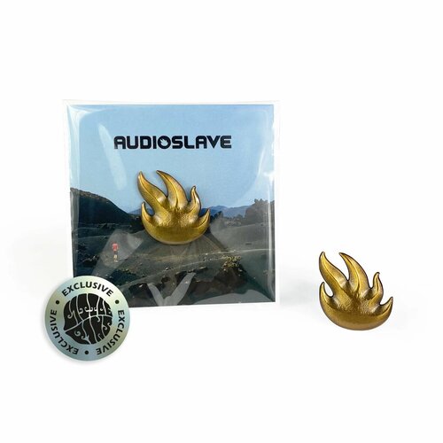 Значок металлический / Little Pins / Audioslave (Exclusive) / Музыка / Рок / Альбомы / Rock /