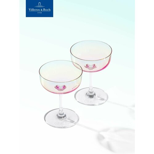 Набор бокалов для шампанского 2 шт, 190 мл, Like Pearl, like. by Villeroy & Boch, Хрустальное стекло