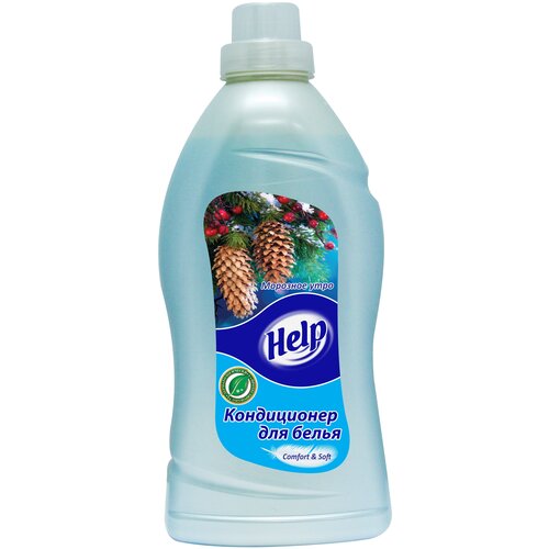 Help Кондиционер для белья Морозное утро, 2 л, 2 кг