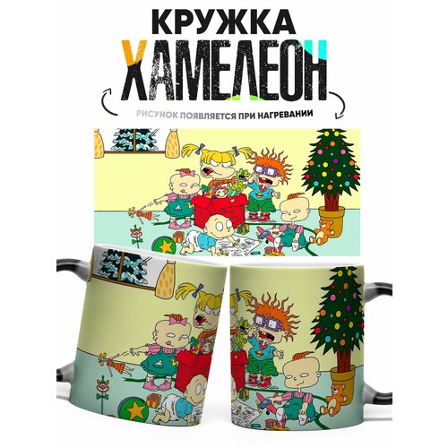 Кружка Хамелеон Ох уж эти детки 330 мл