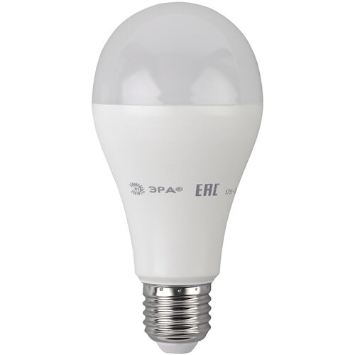 Лампочка светодиодная ЭРА RED LINE LED A65-20W-827-E27 R Е27 / E27 20 Вт груша теплый белый свет, 1шт