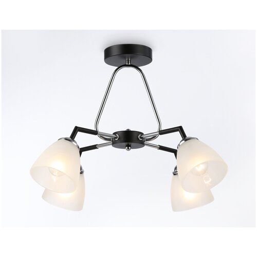 Потолочная люстра Ambrella Light Modern TR303293, стиль Неоклассика, кол-во ламп 4, E27, Черный