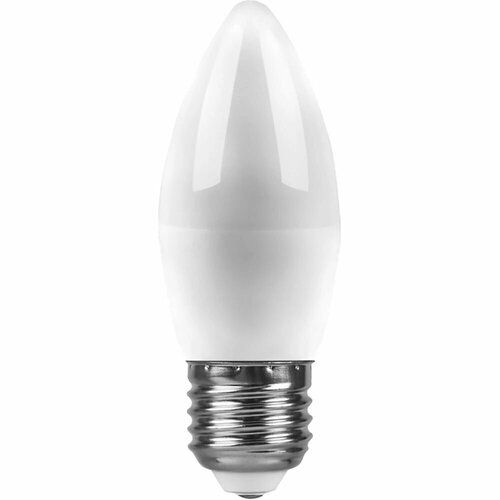 Лампа светодиодная Feron LB-570 Свеча E27 9W 175-265V 6400K (25938) 10 шт.