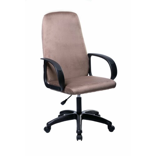 Кресло компьютерное офисное Tron C1 велюр FLORA Standard, капучино