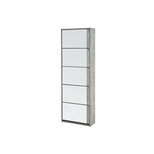 Обувница КАН-5 S, 60,2х182,5х22,6, цвет бетон