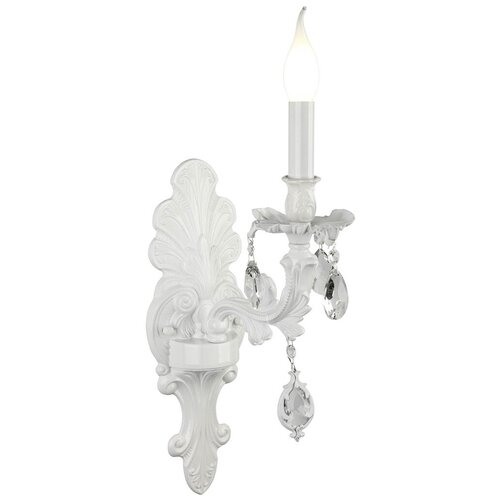 Бра Omnilux Senis OML-74711-01, E14, 40 Вт, белый