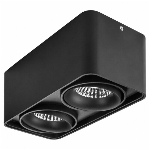 Спот Lightstar Monocco 212527 черный 1 шт. 2 шт. черный черный черный 100 Вт 10 см 9 см