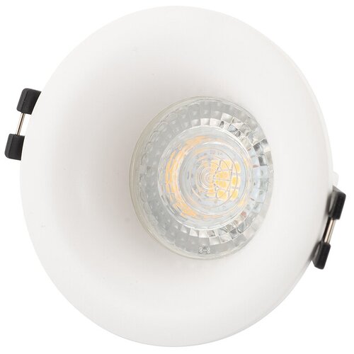 Спот DENKIRS DK3024-WH, GU5.3 белый белый 1 шт. теплый белый 3000 K 10 Вт