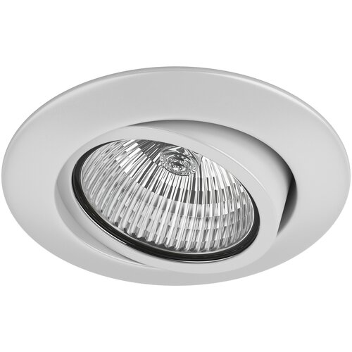 Светильник Lightstar Teso adj 011080, GU5.3 серый белый 1 шт. нейтральный белый 4000 K 50 Вт