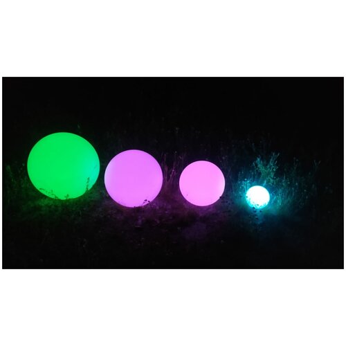 Шар диаметром 40 см,220В/RGB с LED подсветкой