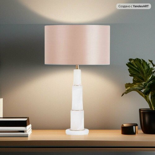 Лампа декоративная Arte Lamp Ramada A3588LT-1PB, E27, 60 Вт, бежевый