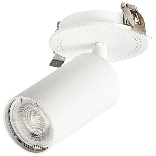 Спот ST Luce Dario ST303.508.01, GU10, 50 Вт, 2900, нейтральный белый, цвет арматуры: белый, цвет плафона: белый