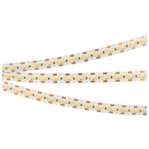 Светодиодная лента Arlight RT-A168-10mm 24V Warm3500-CX2 028737(2), 5 м, светодиодов: 840 шт., 86.5 Вт, теплый, 3500 К