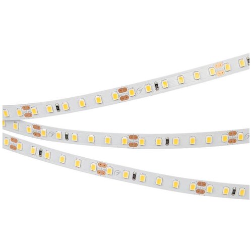 Светодиодная лента Arlight RT-A120-8mm 24V Warm3000 027936(2), 5 м, светодиодов: 600 шт., 48 Вт, теплый белый, 3000 К