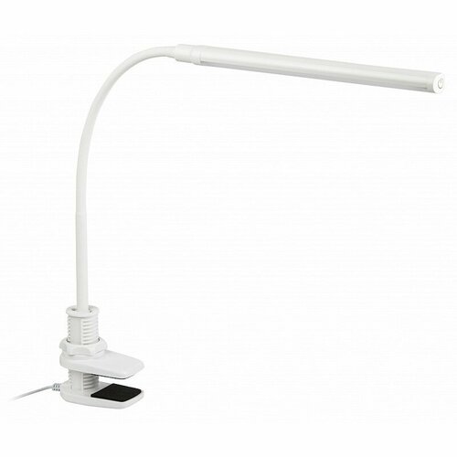 NLED-509-8W-W Настольный светильник ЭРА NLED-509-8W-W светодиодный на струбцине белый, цена за 1 шт
