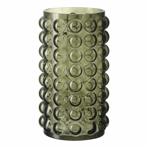 Ваза Bergenson Bjorn Molecule 28 см, стекло, морские водоросли (BB0001003)