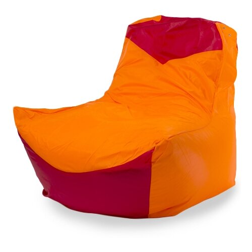 Пуффбери кресло-мешок Классическое оранжевый/красный оксфорд 530 л