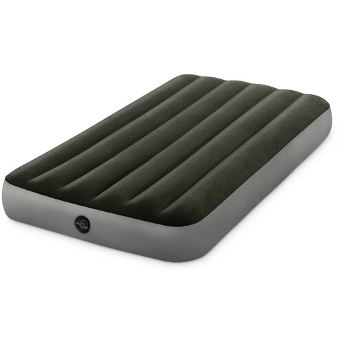 Надувной матрас Intex Twin Dura-Beam Prestige Downy Airbed (64107) серый/черный 99 см