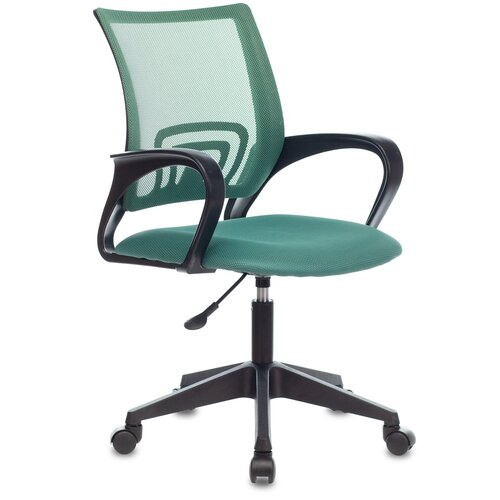Компьютерное кресло Бюрократ CH-695NLT офисное, обивка: сетка/текстиль, цвет: зеленый