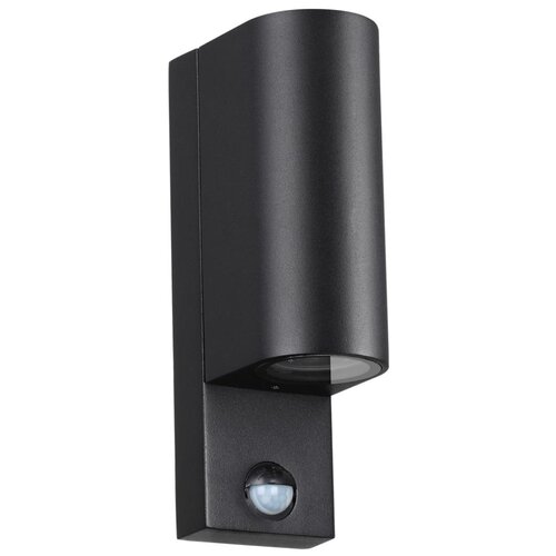 Odeon Light Настенный светильник Motto 4390/2W, GU10 черный 1 шт. 1 шт. 3000 K 7 Вт 14.9 см теплый белый черный 1 шт.