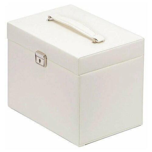 IsmatDecor Шкатулка S-700BN белый 27 см 18.5 см 1.5 кг бархат стекло 22 см