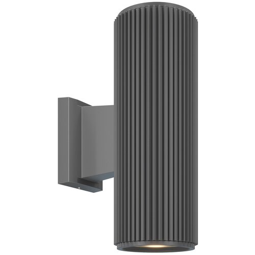 MAYTONI настенный светильник Rando O419WL-02B/O419WL-02GR/O419WL-02W, E27 серый 1 шт. 2 шт. 120 Вт 26 см серый
