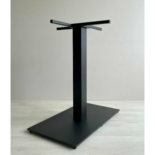 Подстолье для стола, ножка для стола в стиле лофт, черный муар