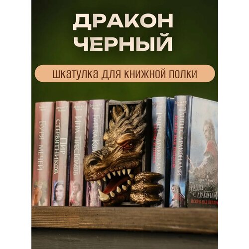 Booknook, вставка-шкатулка между книг «Дракон»