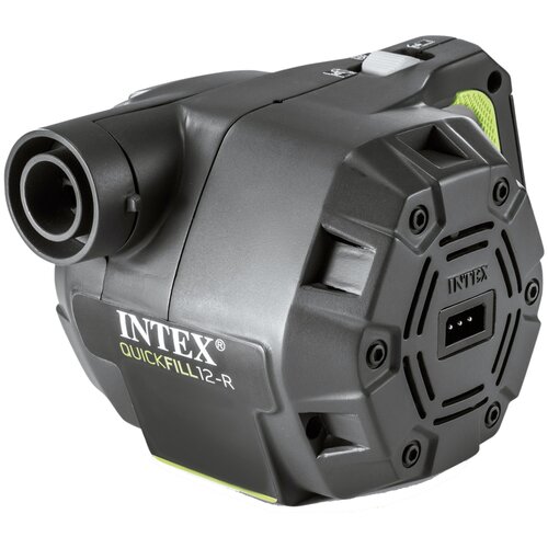 Насос электрический Intex Насос электрический аккумуляторный INTEX Quick-Fill 12В 66642 черный