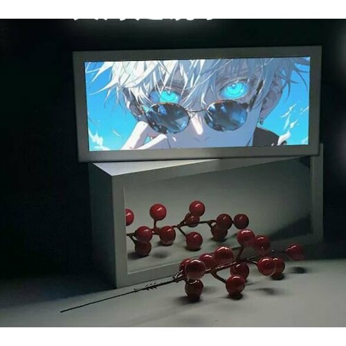Аниме ночник Годжо Сатору RGB. Gojo Satoru из аниме Магическая битва.