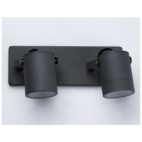 Уличный настенный светильник ST3887/2 GR серый IP54 GU10/2 max 35W 250*80*85