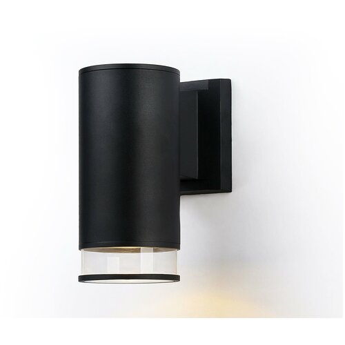 Уличный настенный светильник ST3819 BK/CL черный/прозрачный IP54 GU10 max 35W 187*90*160
