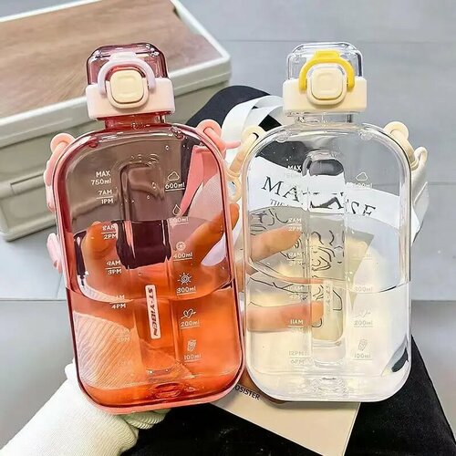 CREAWIND пластиковая бутылка для воды 750 мл, 750ml, Бирюзовый