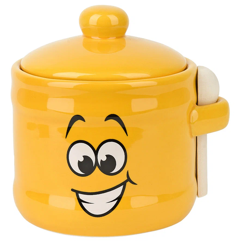Dolomite Банка для сыпучих продуктов Smile, 450 мл, 450 мл, 10x11 см, 10x10x11 см