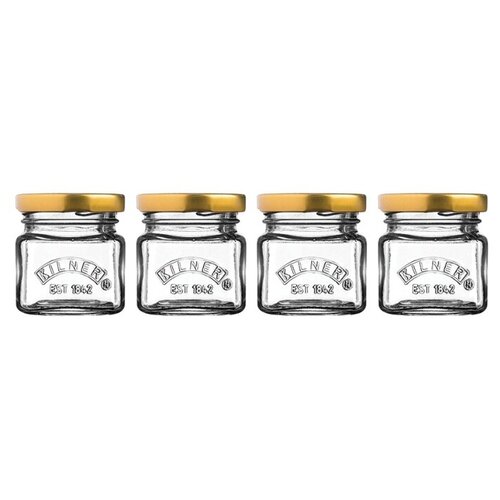 Kilner Набор банок K_0025.796V 55 мл, 55 мл, 5.3x5.3 см, 20.5x5x5.3 см