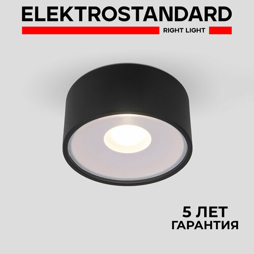 Уличный потолочный светильник Elektrostandard Light LED 2135 35141/H черный IP65
