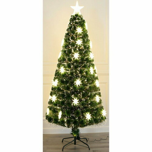 Ёлка светодиодная «Северное сияние» 210 см, ПВХ зеленый, цвет свечения-Теплый белый (270 веток) (T2094-210)