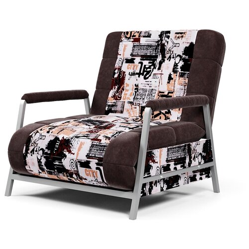 Кресло-тахта-шезлонг Avanti 70 City Prints City2-24 (75х85х95, СМ 70х200)