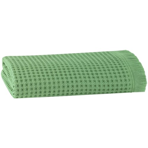 Полотенце  Linens Waffle банное, 70x140см, зеленый