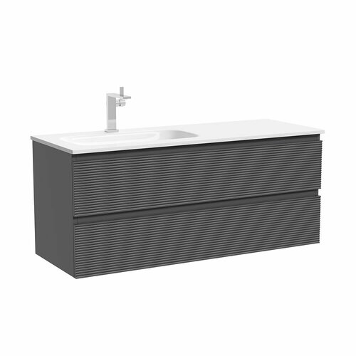 Тумба для ванной подвесная Sancos Folk левая 1195х445х500, FL120LGS