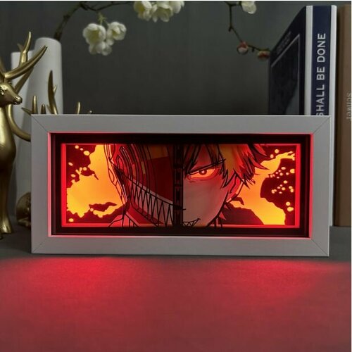 Аниме ночник Дэндзи Box RGB, Человек бензопила